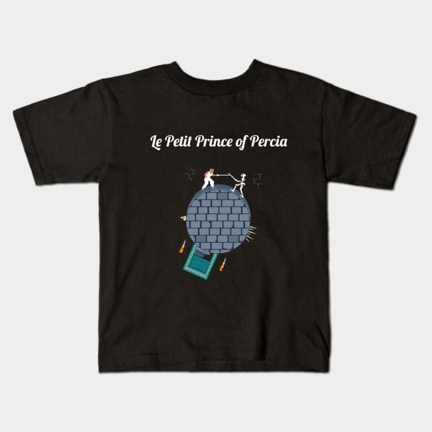 Le Petit Prince of Persia Kids T-Shirt by Manoss